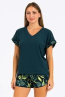 Пижама Bumbacel WPJ2004_4906-9038_S5 Green, s.XXL