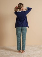 Пижама Bumbacel WPJ3562_4121-1225_S6 Blue, s.XL фото №2 — интернет-магазин Desire.md