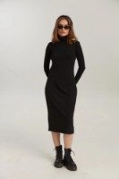 Rochie dame Bumbacel WR43031K_4008_S5 Black, s.XL