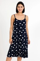 Rochie dame Bumbacel WRS1123_0004-1124_M5 Black, s.L