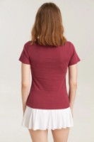 Женская футболка Bumbacel WT37148K_1725_S6 Red, s.XXXL фото №2 — интернет-магазин Desire.md