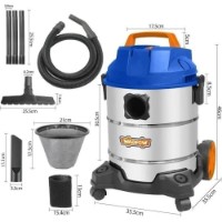 Промышленный пылесос Wadfow WVR4A20 фото №2 — интернет-магазин Desire.md