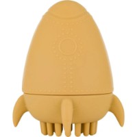 Perie si jucarie Petite&Mars Splashy Rocket Intense Ochre 6+ m (607819)