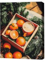 Tablou pe numere Brushme Вкус праздников 30x40cm (RBS1022FC)