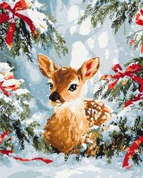 Tablou pe numere Brushme A Fairy Tale Among The Firs (BS54495)