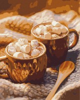 Tablou pe numere Brushme Cocoa With Marshmallows (BS54440)