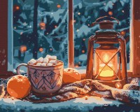 Tablou pe numere Brushme Cozy Evening (BS54210)