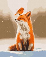 Tablou pe numere Brushme Friends Of Winter (BS54489)