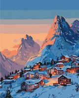 Tablou pe numere Brushme Frosty Morning (BS54491)