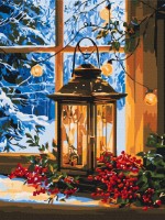 Tablou pe numere Brushme Light In The Window (RBS54503)