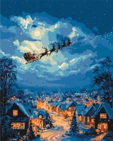 Tablou pe numere Brushme Праздник близится 40x50cm (BS54521)