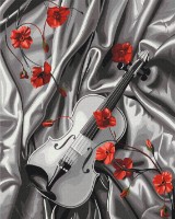 Tablou pe numere Brushme Simfonia de mătase 40x50cm (BS54068)