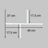 Органайзер в ящик комода Eucalyptus 60 White (DSK-0004) фото №4 — интернет-магазин Desire.md