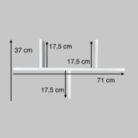Органайзер в ящик комода Eucalyptus 80 White (DSK-0001) фото №4 — интернет-магазин Desire.md