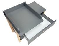 Детский комод Eucalyptus Karol Plus Graphite/Natural (DSK-KP04) фото №6 — интернет-магазин Desire.md