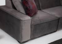 Canapea de colț Trendy Lego 2 L1-O1-O1-C-O1-1R Grey 388x300x76cm GTR003684 imaginea #2 — magazin online Desire.md