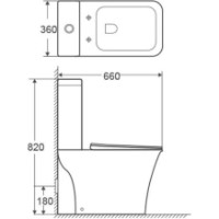Vas WC Goxea GX-12004 imaginea #2 — magazin online Desire.md