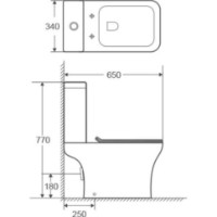 Vas WC Goxea GX-12005 imaginea #2 — magazin online Desire.md