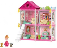 Căsuță pentru păpuși Essa Toys Little Life Villa 98pcs (6920250718033)