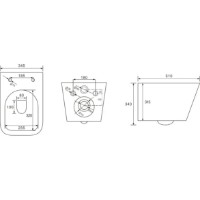 Vas WC VOLLE Libra 2.0 (1321.001004) imaginea #2 — magazin online Desire.md