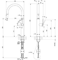 Baterie bucătărie Gessi 316 Kitchen 60022-707 imaginea #2 — magazin online Desire.md