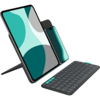 Tastatură Logitech Flip Folio EN Graphite (920-013403) imaginea #2 — magazin online Desire.md