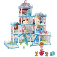 Căsuță pentru păpuși Essa Toys Villa Dream House 275pcs (6920250717968)