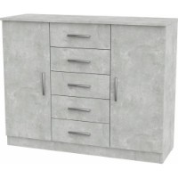 Комод Компанит 5+2 1110 Ателье Светлый