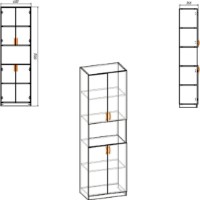 Шкаф Компанит КШ-5 Венге фото №2 — интернет-магазин Desire.md