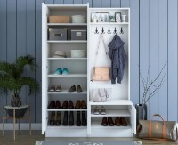 Прихожая Trendy M11 1567 White 119.6x168.7x37.3cm GTR001421 фото №2 — интернет-магазин Desire.md