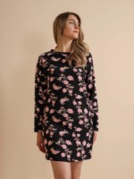 Camașa de noapte Bumbacel WCN2209_3638-1445_S6 Black, s.S imaginea #1 — magazin online Desire.md