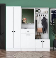 Прихожая Trendy M2 1558 White 182.8x179.4x35.5cm GTR001426