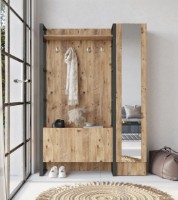 Antreu Trendy ML15-A Pine Atlantic/Black 180x90x34cm GTR001395