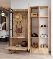 Antreu Trendy ML17-A Pine Atlantic/Black 180x90x34cm GTR001403 imaginea #2 — magazin online Desire.md