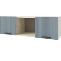 Dulap pentru perete ML-Mobila Velvet №5 1500 Kraft White/Laguna Soft