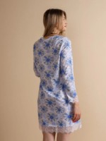 Camașa de noapte Bumbacel WCN2212_4306-1537_M6 Blue, s.XXXL imaginea #2 — magazin online Desire.md