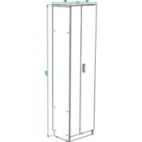 Шкаф ML-Mobila Vudi №15 Schwarzwald/Chinchilla фото №4 — интернет-магазин Desire.md