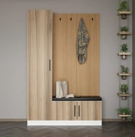 Antreu Trendy Noe 8300 Walnut/Wood 135x210x35cm GTR003991