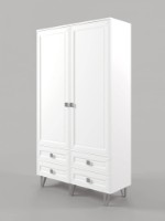 Шкаф ML-Mobila Мира №28 2door 1200 White