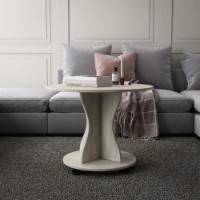 Журнальный столик ML-Mobila МЛ-11 Oak Kraft White