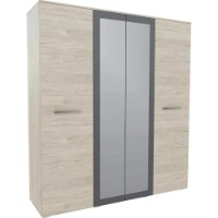 Спальня Yasen Бари 1 Hickory Rockford Light/Graphite Gray фото №5 — интернет-магазин Desire.md