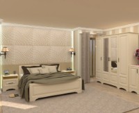 Спальня Yasen Бостон 1 Ivory/Vanilla Supermatt