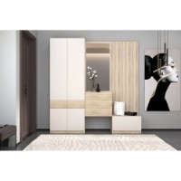 Rafturi pentru pantofi Yasen Верто KOM1К Oak Sonoma/Cashmere imaginea #3 — magazin online Desire.md