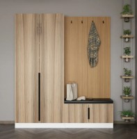 Прихожая Trendy Noe 8313 Walnut/White 180x210x35cm GTR004002 фото №1 — интернет-магазин Desire.md