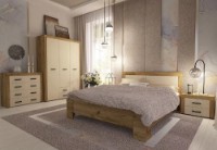 Спальня Yasen Денвер 1 Oak Kraft Golden/Vanilla