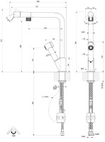 Baterie bucătărie Gessi Fisso 60640-299 imaginea #2 — magazin online Desire.md