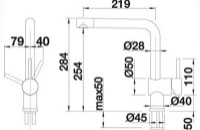 Baterie bucătărie Blanco Mida (519420) imaginea #3 — magazin online Desire.md