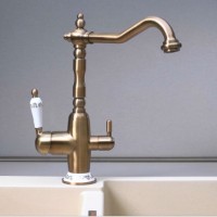 Baterie bucătărie Fabiano FKM 314 Brass Antique imaginea #3 — magazin online Desire.md