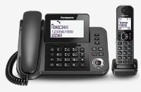 DECT телефон Panasonic KX-TGF320UCM Titanium