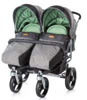 Carucior Chipolino Twix Green (KBTX01702GR) imaginea #2 — magazin online Desire.md
